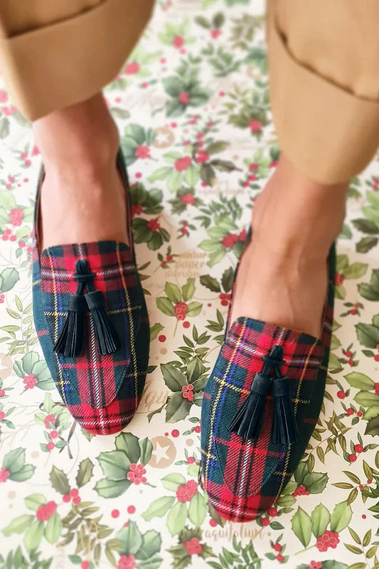 BELMONTE MILANO | SCOTTISH CHIC LOAFER WITH TASSELS