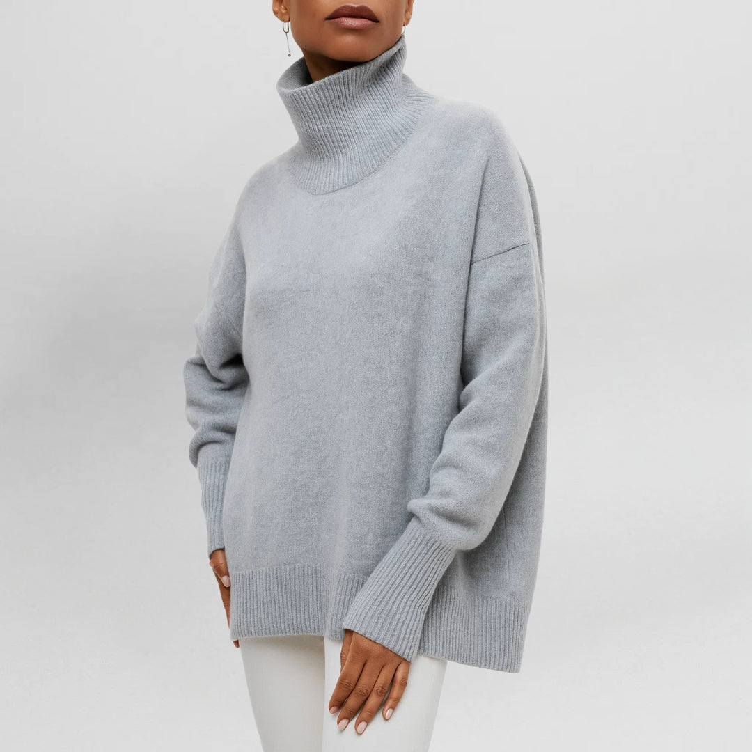 Stefanie™ | Knitted turtleneck sweater