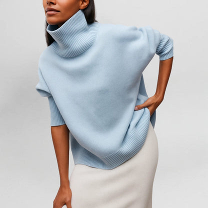 Stefanie™ | Knitted turtleneck sweater