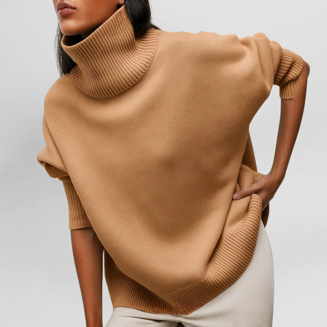 Stefanie™ | Knitted turtleneck sweater