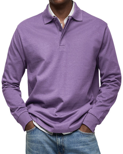 MARCONELLI | LUXURY LONG-SLEEVED POLO