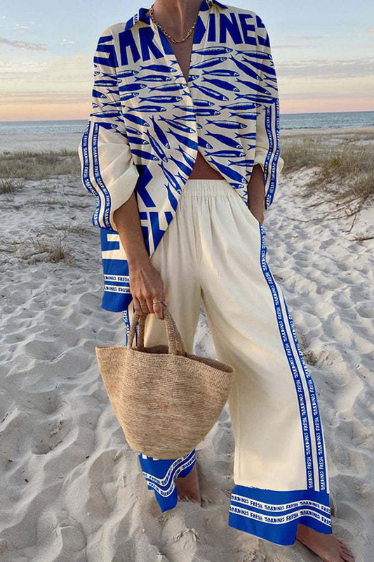 Lia™ | Blue Sardines Outfit