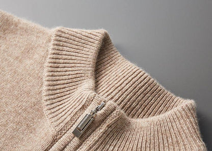 Michael™ Cashmere Half-Zip Sweater