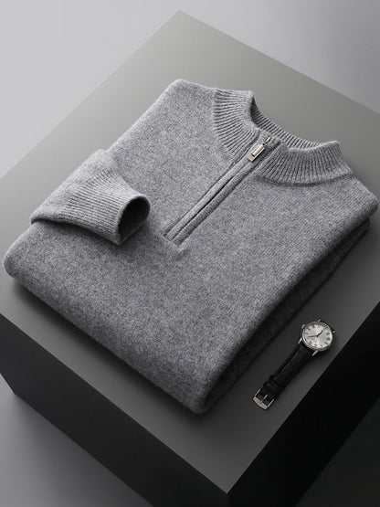 Michael™ Cashmere Half-Zip Sweater