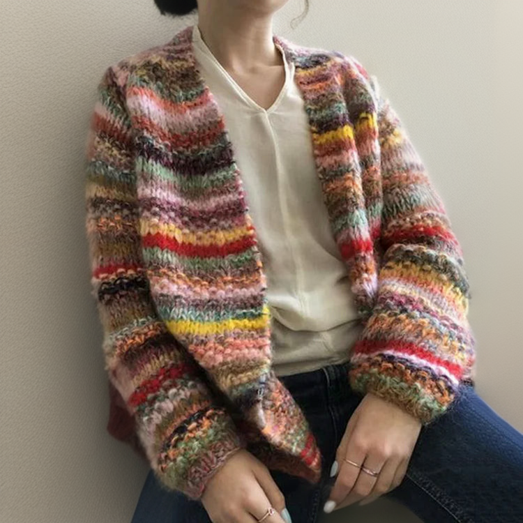 Chamomile | Colorful retro sweater