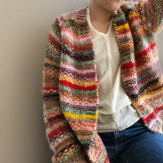Chamomile | Colorful retro sweater