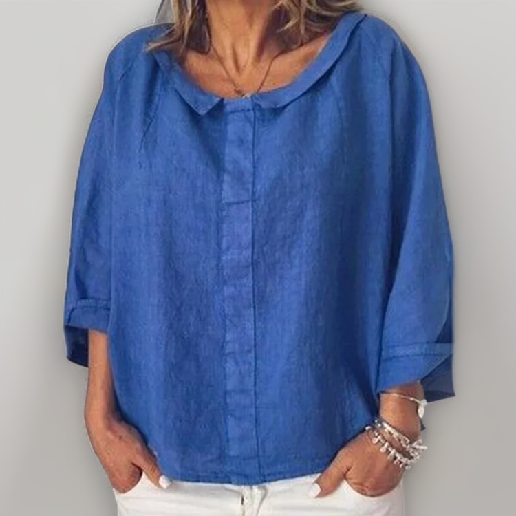 Kadia | Loose-fitting blouse with long sleeves