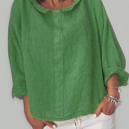 Kadia | Loose-fitting blouse with long sleeves