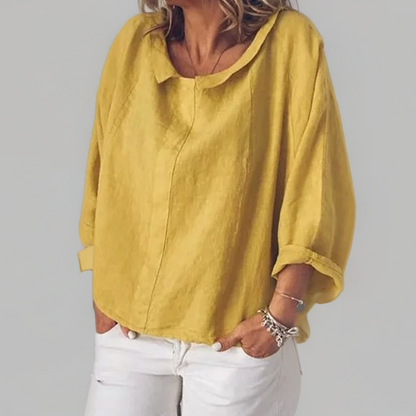 Kadia | Loose-fitting blouse with long sleeves