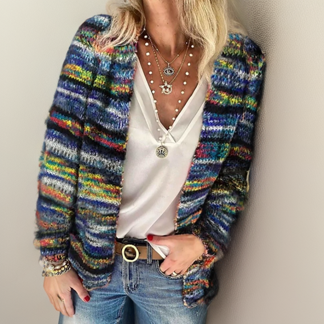 Lili | A colorful and comfortable sweater in vintage style